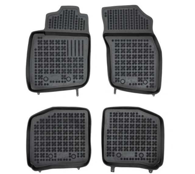 Covorase auto Volvo S40/V40 (Vs/Vw), 07.1995-12.2003, negru; elastomer, RapidAuto
