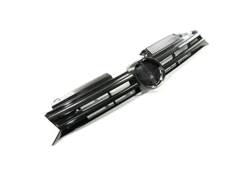 Grila radiator Volkswagen Golf Vi (5k), 10.2008-, montare fata, inchis; negru, RapidAuto