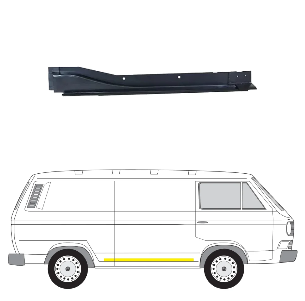 Sina usa culisanta Volkswagen Transporter (T3), 07.1979-1990, montare dreapta, KLOKKERHOLM