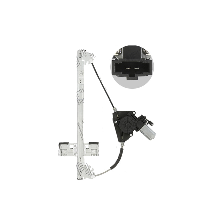 Macara geam cu motoras Skoda Citigo, 05.2012-07.2017; Seat Mii, 05.2012-, Vw Up! (Vw120), 04.2012-11.2016, model: 5 usi, montare fata, stanga, RapidAuto