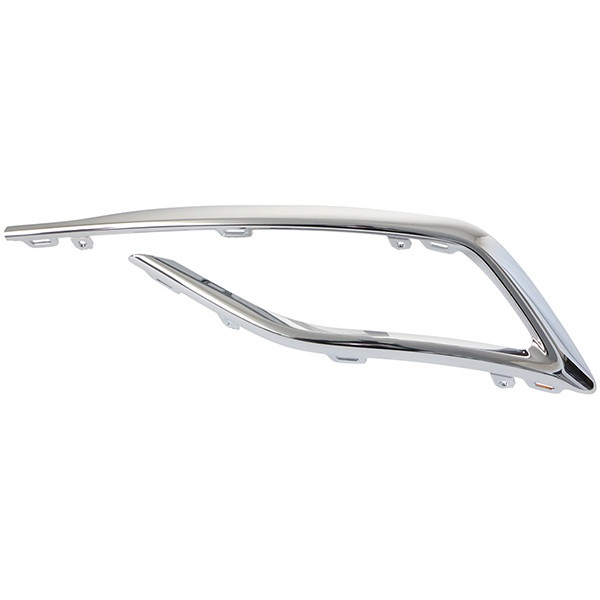 Ornament bara protectie, spoiler Volkswagen Golf Viii, 11.2019-, model: Hatchback, montare spate, dreapta, cromat, RapidAuto