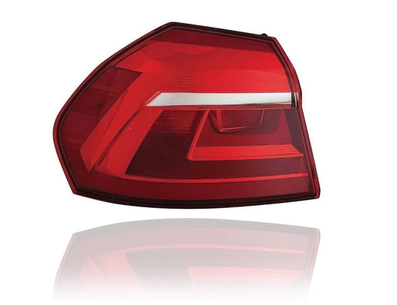 Stop spate, lampa Volkswagen Passat (Nms), 10.2015-06.2016, model: Sedan, montare spate, stanga, Tip=USA; LED+W21W; cu soclu bec; Omologare: SAE; exterior, Taiwan