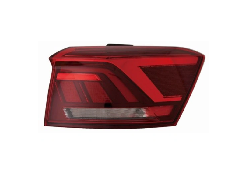 Stop spate, lampa Volkswagen T-Roc, 09.2017-04.2022, montare spate, dreapta, LED; fumuriu; exterior, DEPO
