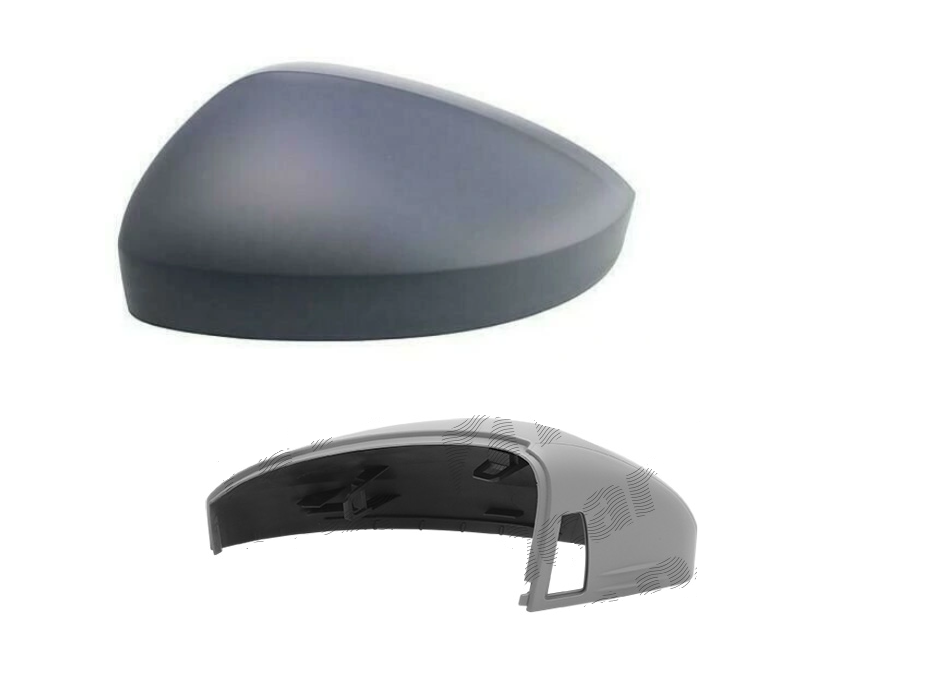 Capac oglinda exterioara Volkswagen Tiguan, 05.2016-12.2020, montare stanga, carcasa grunduita; pentru oglinzi cu echipare BLIS, SRLine