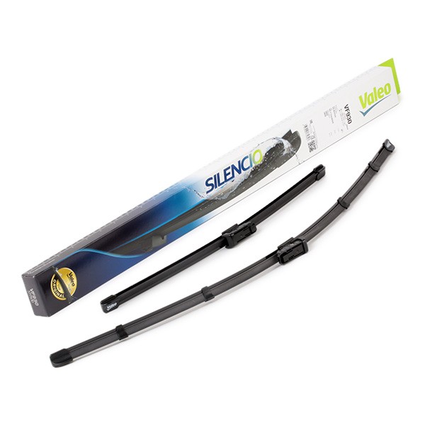 Set stergatoare auto Silencio Xtrm Flat Peugeot 3008, 10.2016-12.2020; 5008, 04.2017-09.2024; Ds 7 Crossback, 01.2018-; Citroen C5 Aircross, 03.2018-, Vw Id.7, 2023-, montare fata, stanga+dreapta, 680+425 mm; , VALEO