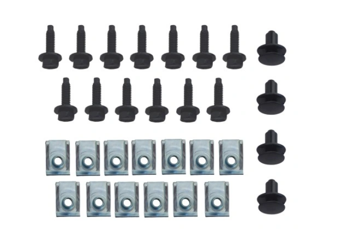 Set cleme fixare scut motor Kia Sportage (Ql), 09.2015-12.2021; Hyundai Tucson (Tl), 09.2015-10.2020, acoperiri sub motor, RapidAuto
