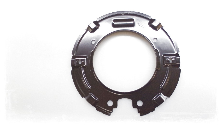 Protectie disc frana Bmw Seria 1 (E81/E82/E87/E88), Seria 3 (E90/E91), Seria 4/4 Gc (F32/F33/F36/F82/83), montare Spate, Stanga=Dreapta, otel galvanizat, RapidAuto