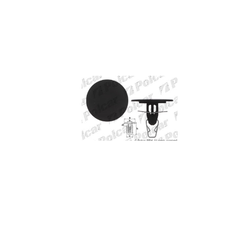 Clema fixare carenaj Citroen C4/E-C4, C5 X; Ds 3 Crossback, 4; Opel Astra L, Mokka; Peugeot 2008/E-2008, 308, set 10 buc