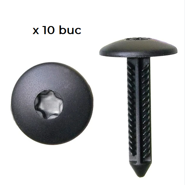 Clema fixare tapiterie Citroen C5 (Dc/De), C5 (Rc/Re), C5 (Rd/Td), C6 (Td), Jumpy, Jumpy/Spacetourer; Peugeot 2008/E-2008, 208, 407, 408, 508, Expert/Traveller, Grila, set 10 buc