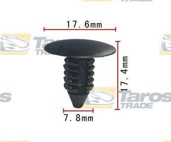 Clema fixare tapiterie Chrysler 300, Pt Cruiser (Pt ), Sebring (Jr); Dodge Avenger (Js), Challenger, Charger, Durango, Intrepid, Ram, Stratus (Jr); Jeep Cherokee (Xj), Compass (Pk), Grand Cherokee ; Ram, Tapiterie, set 10 buc