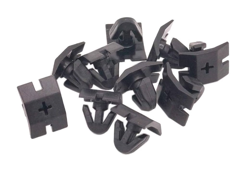 Clips fixare carcasa GMV Mercedes Clasa C (W202), Clasa C (W203) 05.00-03.07, Clasa CLK (C208) 06.97-02.03, Clasa CLK (C209) 06.02-03.10, set 10 buc