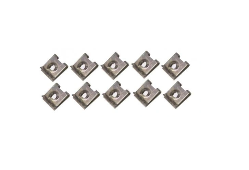 Clema metalica Bmw Seria 1, Seria 2, Seria 3,, Seria 5, Seria 7, X1 (E84), X1 (F48), X3 (E83), X3 (F25), fixare plansa bord, set 10 buc