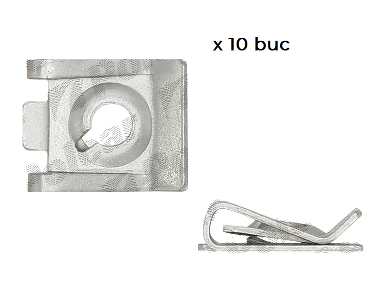 Clema metalica Renault Clio 1 (B57/C57), Clio 2 (B0/1/2), Clio Ii/Storia/Campus (B0/1/2), Clio 3 (R0/1), Megane ( A), Megane ( A)/Scenic, Megane 2 (M), Twingo (N), Twingo 1 (C06), Twingo 2 (C06), mai multe utilizari, set 10 buc, RapidAuto