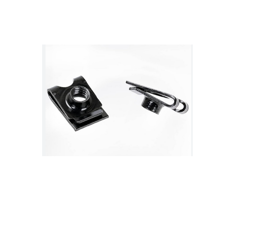 Clema metalica fixare bara si ornamente Hyundai Elantra (Ad), Ioniq, Kona, Santa Fe (Cm), Santa Fe (Dm), Santa Fe (Tm), Sonata (Nf), Sonata (Yf), Tucson (Tl), Veloster, Veracruz (En); Kia Niro, Rio (Ub), Sorento (Xm), Soul (Am), Sportage (Ql), set 10 buc.