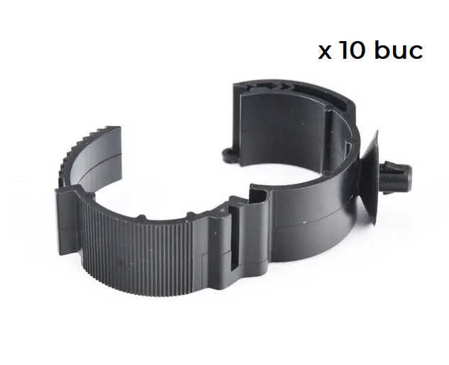Colier, clema fixare, Suport conducta Audi A4 (B8), A4 (B9), A5 (B8), A5, Q5 (8r), Q5; Seat Ibiza (6j), Ibiza/Cordoba; Skoda Fabia (5j), Fabia (6y), Roomster/Praktik (5j), Roomster/Praktik (5j2); VW Beetle (1c/9c/1y), Polo (9n), Polo (9n3), set 10 buc