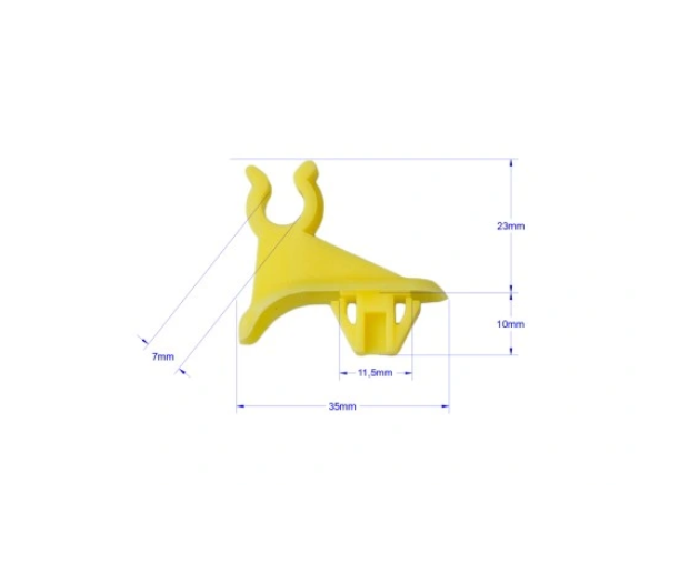 Clema sustinere tija capota Ford Transit/Tourneo Connect, Transit/Tourneo Connect (C170), set 10 buc