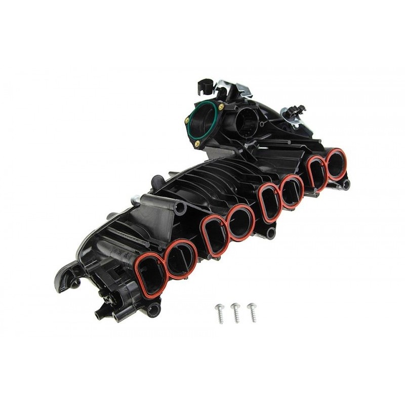 Modul conducta admisie Bmw Seria 1 E81, E87 118d, 120d, 123d 2007-, 3 E90, E91, E92, E93 320d, 320xd 2007-, 5 E60, E61 520d 2007-, X1 E84 Sdrive 20d 2009-, Xdrive 20d 2009-, X3 E83 2.0d 2007-, cu clapeta control, 11614728712