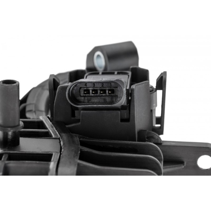 Modul conducta admisie Audi A1 1.0tfsi 2015-, Seat Ibiza 1.0tsi 2015-, Toledo 1.0tsi 2017-, Skoda Fabia 1.0tsi 2017-, Rapid 1.0tsi 2017-, Vw Polo 1.0tsi 2014-, Intake Manifold Cu senzor And Solenoid, 04C129711E