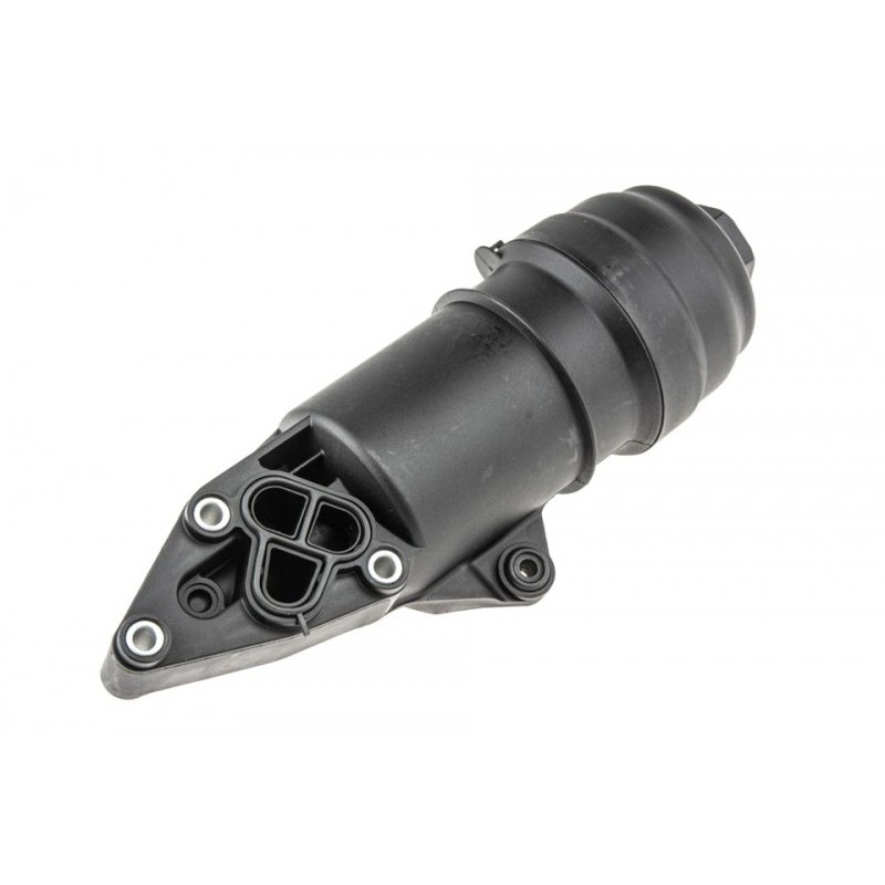 Carcasa filtru ulei fara radiator Audi A4 3.0tfsi, 3.2fsi 05-, A5 3.0tfsi, 3.2fsi 09-, A6 2.0tdi, 2.4, 2.8, 3.2fsi, 3.0tfsi 04-, A7 2.8fsi, 3.0tfsi 10-, A8 2.8, 3.2fsi, 3.0tfsi 05-, Q5 3.0tfsi, 3.2fsi, Q7 3.0tfsi 10-; Vw Touareg 3.0tsi 10-, Plastic,