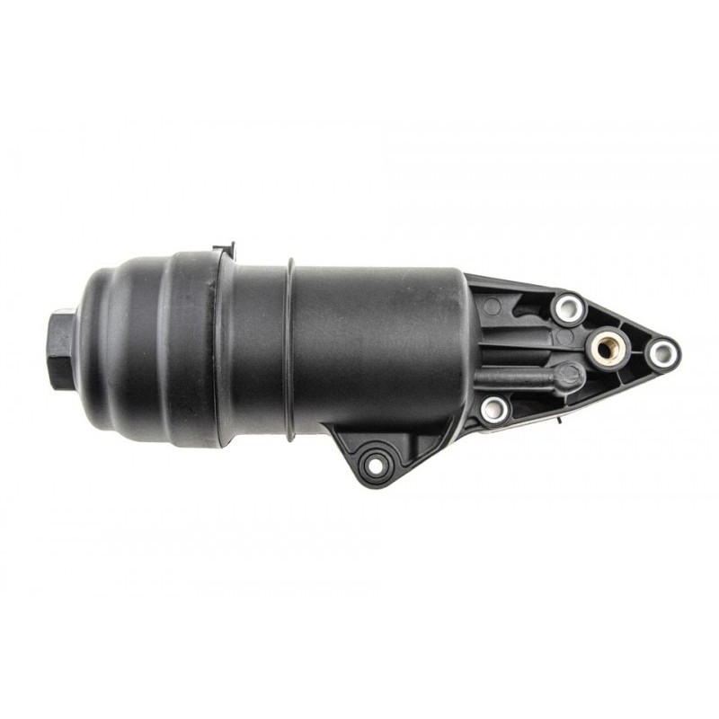 Carcasa filtru ulei fara radiator Audi A4 3.0tfsi, 3.2fsi 05-, A5 3.0tfsi, 3.2fsi 09-, A6 2.0tdi, 2.4, 2.8, 3.2fsi, 3.0tfsi 04-, A7 2.8fsi, 3.0tfsi 10-, A8 2.8, 3.2fsi, 3.0tfsi 05-, Q5 3.0tfsi, 3.2fsi, Q7 3.0tfsi 10-; Vw Touareg 3.0tsi 10-, Plastic,
