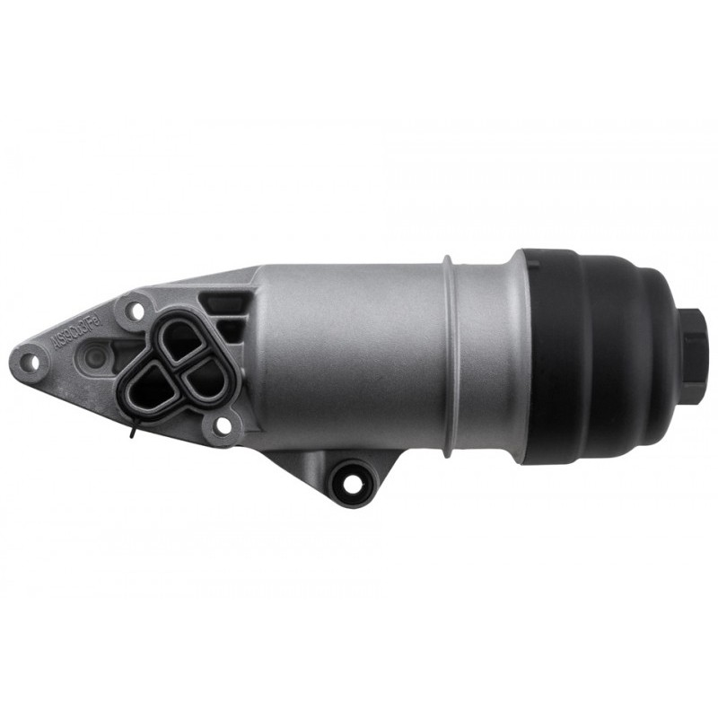 Carcasa filtru ulei fara radiator Audi A4 3.0tfsi, 3.2fsi 05-, A5 3.0tfsi, 3.2fsi 09-, A6 2.0tdi, 2.4, 2.8, 3.2fsi, 3.0tfsi 04-, A7 2.8fsi, 3.0tfsi 10-, A8 2.8, 3.2fsi, 3.0tfsi 05-, Q5 3.0tfsi, 3.2fsi, Q7 3.0tfsi 10-; Vw Touareg 3.0tsi 10-, aluminiu,