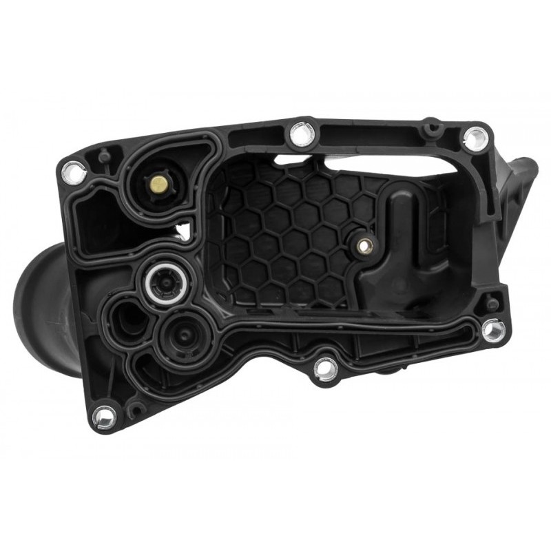 Carcasa filtru ulei fara radiator Bmw Seria 1 F20, F21 114d, 116d, 118d, 120d, 125d 2011-, 3 E90, E91 316d, 318d, 320d 2005-, 3 F30, F31 316d, 318d, 320d, 325d 2011-, 3gt F34 318d, 320d, 325d 2013-, 11428507697