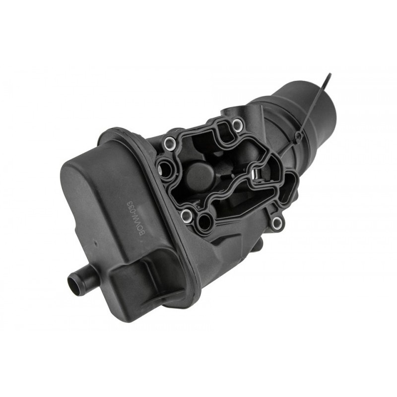 Carcasa filtru ulei cu radiator motor 2.0fsi Vw Passat B6 2005-2010, Vw Golf 5 2004-2008, Audi A3 2003-2008, Skoda Octavia 2 2004-2008, Seat Leon 2005-2010, 06D115397K
