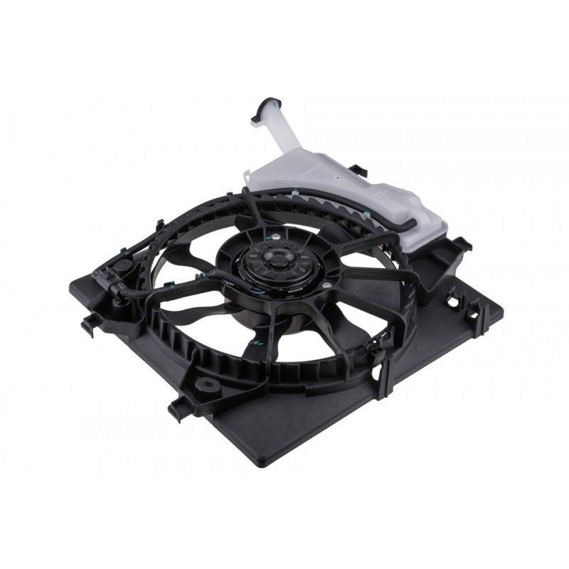 Carcasa ventilator radiator Kia Picanto 1.0, 1.1, 1.2 2011-, Cu ventilator si rezervor de expansiune, 25380-1Y000