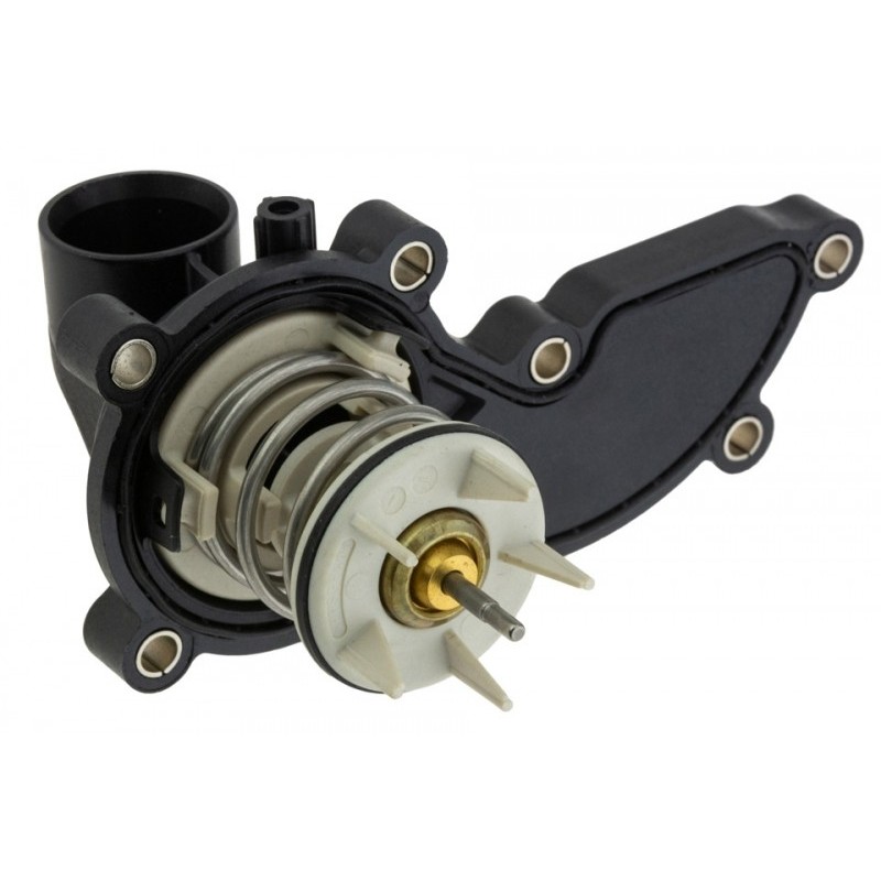 Termostat cu carcasa Audi A4 B8, A5, A6 Allroad C6, A6 Allroad C7, A6 C6, A6 C7, A7, A8 D4, Q5, Q7; Porsche Cayenne, Panamera; Vw Touareg 3.0, 3.0h 10.08-09.18, 06E121111AL