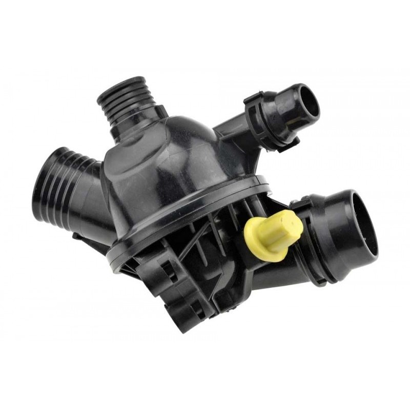 Termostat cu carcasa Bmw Seria 1 E87 116i, 118i 2009-2011, 3 E90 316i, 318i, 320i 2007-2011, 5 E60 520i 2007-2010, Cu senzor, 11537552403