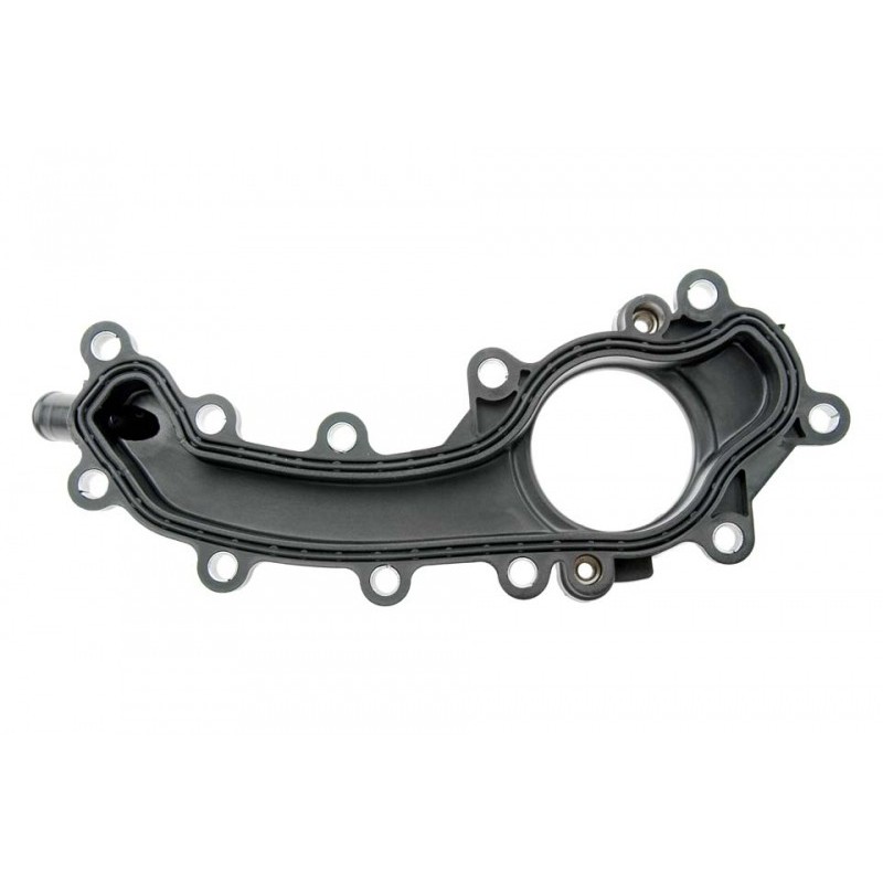 Flansa lichid racire Jeep Grand Cherokee 3.6 2011-2018, Cherokee 3.2 2014-, Chrysler 300c 3.6 2011-, Dodge Ram 1500 3.6 2013-, Journey 3.6 2012-, Grand Caravan 3.6 2011-, Charger 3.6 2011-, 5184653AD