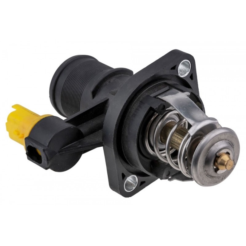 Termostat cu carcasa Citroen C4 2004-, C5 2001-, Xsara 2000-, Peugeot 206 2000-, 307 2000-, 308 2008-, 406 2000-, 407 2004-, 607 2000-, 807 2002-, Expert 2007-, Cu senzor, 1338.E4