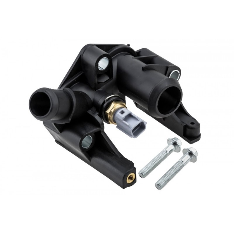 Termostat cu carcasa Ford Fiesta 5 1.25, 1.4, 1.6 2001-, Focus C-Max 1.6 2003-, Focus, 1.4, 1.6 1998-, Focus 2 1.6 2004-, Fusion 1.25, 1.4, 1.6 2002-, Puma 1.4, 1.6, 1.7 1997-, 7M5G-8K556-AC