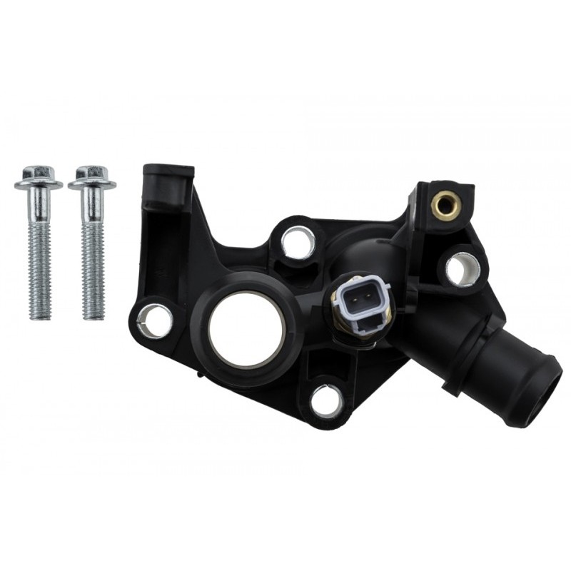 Termostat cu carcasa Ford Fiesta 5 1.25, 1.4, 1.6 2001-, Focus C-Max 1.6 2003-, Focus, 1.4, 1.6 1998-, Focus 2 1.6 2004-, Fusion 1.25, 1.4, 1.6 2002-, Puma 1.4, 1.6, 1.7 1997-, 7M5G-8K556-AC