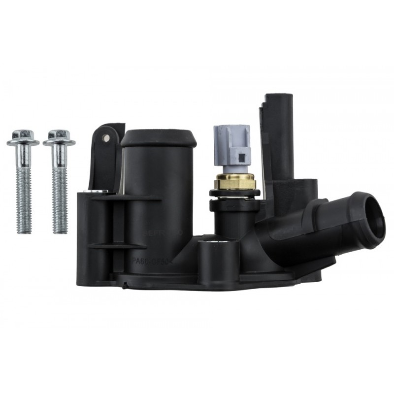 Termostat cu carcasa Ford Fiesta 5 1.25, 1.4, 1.6 2001-, Focus C-Max 1.6 2003-, Focus, 1.4, 1.6 1998-, Focus 2 1.6 2004-, Fusion 1.25, 1.4, 1.6 2002-, Puma 1.4, 1.6, 1.7 1997-, 7M5G-8K556-AC