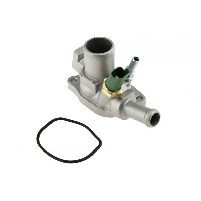 Termostat cu carcasa Fiat motor 1.4multiair Grande Punto 2007-, Bravo 2010-, 500x 2014-, Alfa Romeo Giulietta 2010-, Mito 2009-, Jeep Renegade 2014-, Lancia Delta 2010-, 55215006