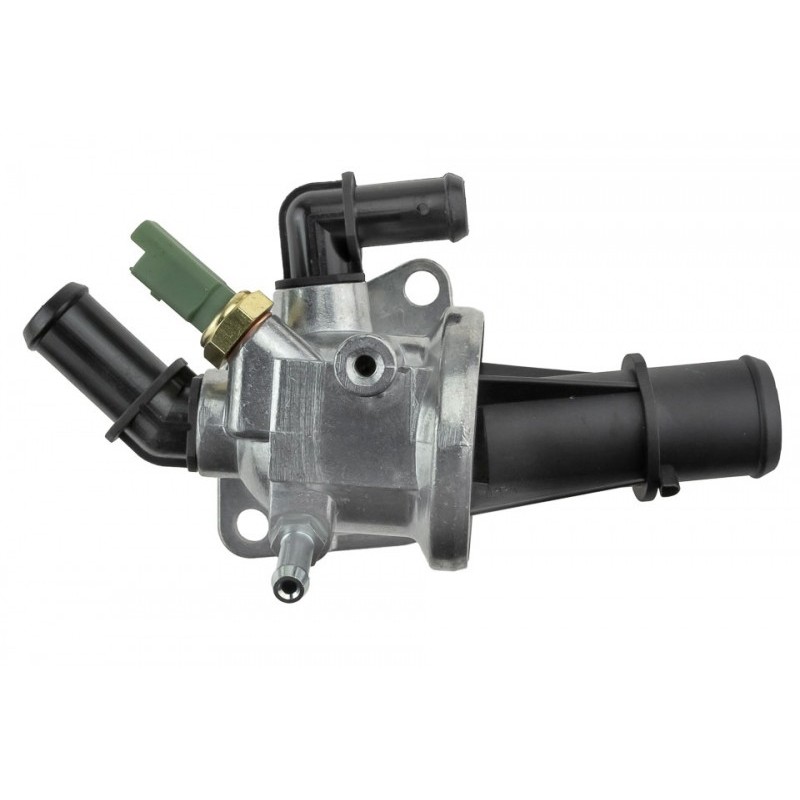 Termostat cu carcasa Fiat motor 1.3d Multijet, 500 2007-, Albea 2003-, Doblo 2004-, Idea 2004-, Palio 2003-, Panda 2003-, Punto 2003-, Lancia Musa 2004-, Ypsilon 2003-, Ford Ka 2008- 1.3 Tdci, 55224021