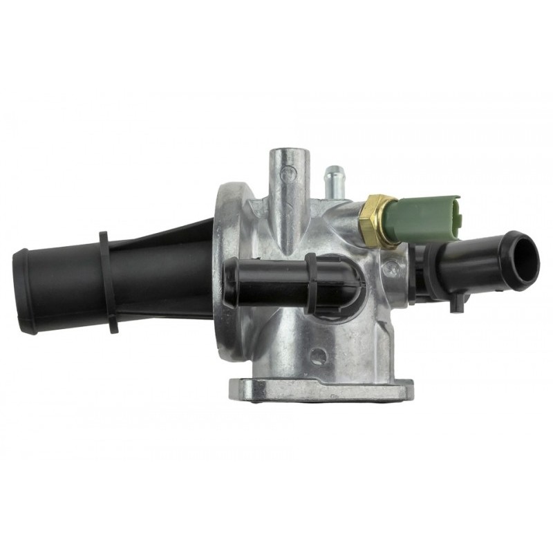Termostat cu carcasa Fiat motor 1.3d Multijet, 500 2007-, Albea 2003-, Doblo 2004-, Idea 2004-, Palio 2003-, Panda 2003-, Punto 2003-, Lancia Musa 2004-, Ypsilon 2003-, Ford Ka 2008- 1.3 Tdci, 55224021