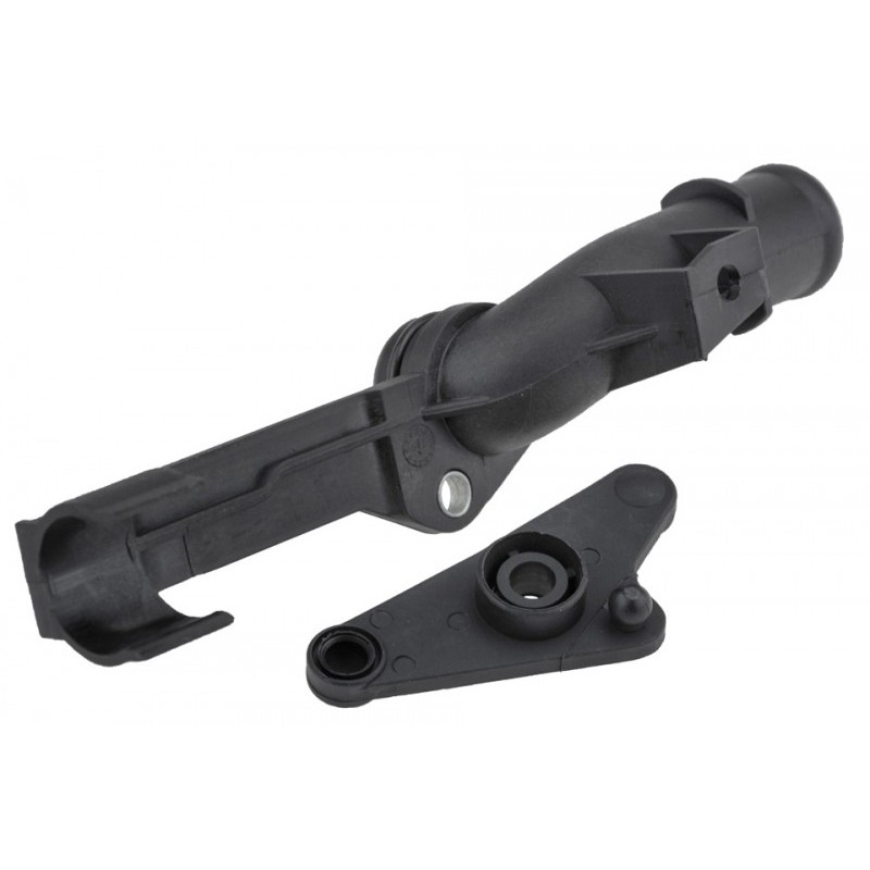 Flansa conducta lichid racire Mercedes Clasa C W203 C180 Kompressor, C200 Kompressor, C230 Kompressor 2002-, C W204 C180 Kompressor, C200 Kompressor 2007-, A2712001352