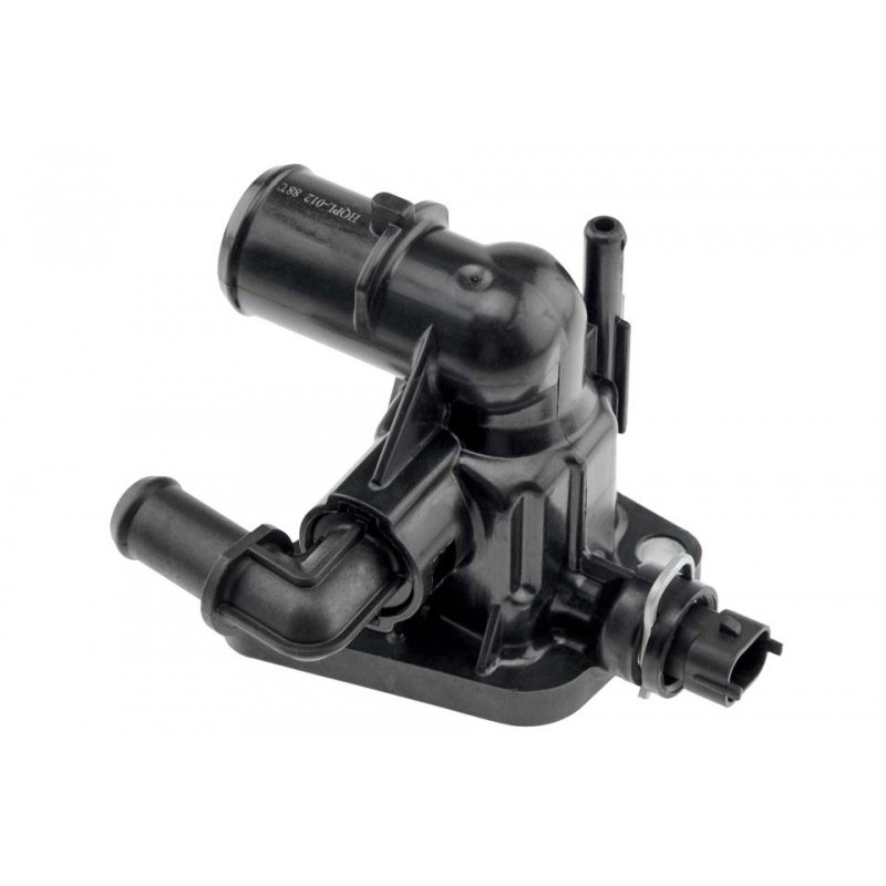 Termostat cu carcasa Opel Astra 09-, Corsa 06-, Fiat Doblo 10-, Panda 06-, Punto 09-, Tipo 15-, Alfa Romeo Mito 09-, Peugeot Bipper 10-, Citroen Nemo 10-, Suzuki Swift 10-, Chevrolet Aveo 11-, Lancia Musa 04-, Yps, 55206391
