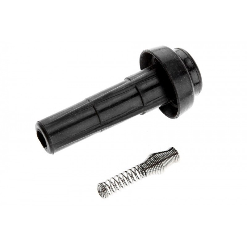 Conector bobina de inductie Peugeot 206 1998- 1.1, 1.4, 1.6, 206 Sw 1.1, 1.4, 306 1.4 Sl, 1.6, 1.6 Sr 1994-2000, Citroen Berlingo 1.4, Bivalent 2003-, mufa neagra, 5970.72