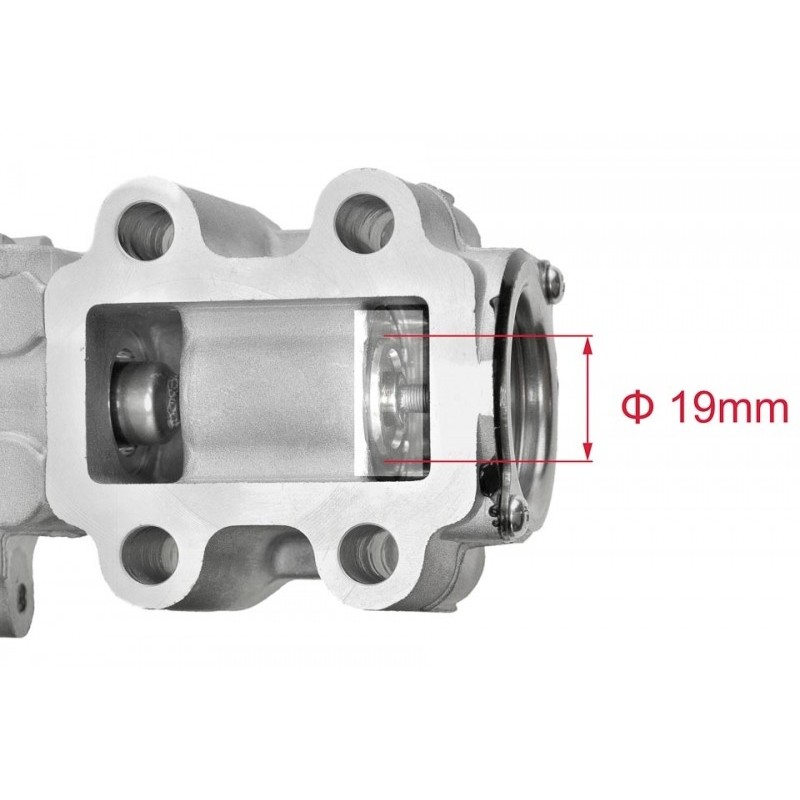 Supapa egr Toyota Auris 2.2d-4d 2007-, Avensis 2.2d-4d, 2.2d-Cat 2005-, Corolla Verso 2.2d-4d 2005-, Rav4 2.2d-4d, 2.2d-Cat 2006-, diametru : 19mm, 135000-7143