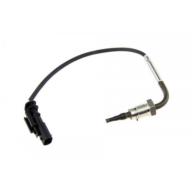 Senzor temperatura gaze ardere Alfa Romeo Giulia 2.2d, Q4 15-, Guilietta 2.0jtdm 129kw 13-, Stelvio 2.2d, Q4 16-, Fiat 500x 2.0d Multijet 4x4 14-, Jeep Renegade 2.0crd 4x4 14-, dupa catalizator, cablu 160mm, 55251609