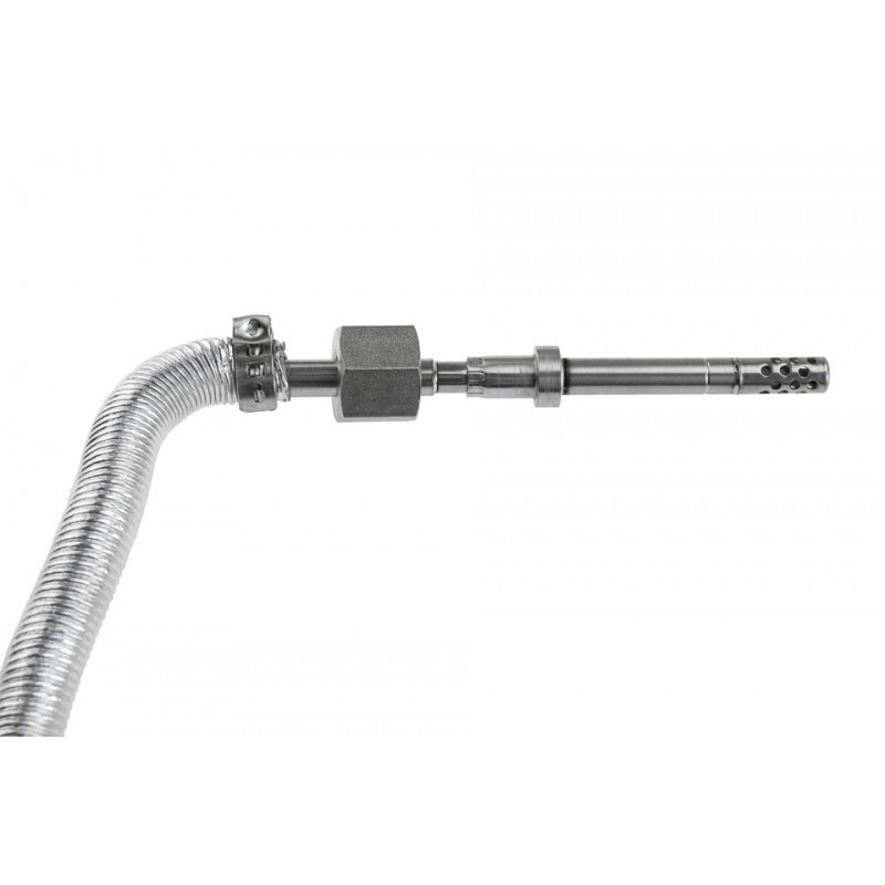 Senzor temperatura gaze ardere Jepp Wrangler 3 2.8 Crd 120kw, 147kw 2010-, in spate Dpf, cablu 460mm, 68285841AA