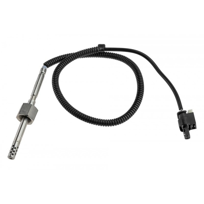 Senzor temperatura gaze ardere motor 2.2d, 2.2dh Mercedes C(S205, W205), Glc(C253, X253), Sprinter 3, 5-T (B906) 2011-, in spate Dpf, Dł.Całkowita 676mm, A0009050805