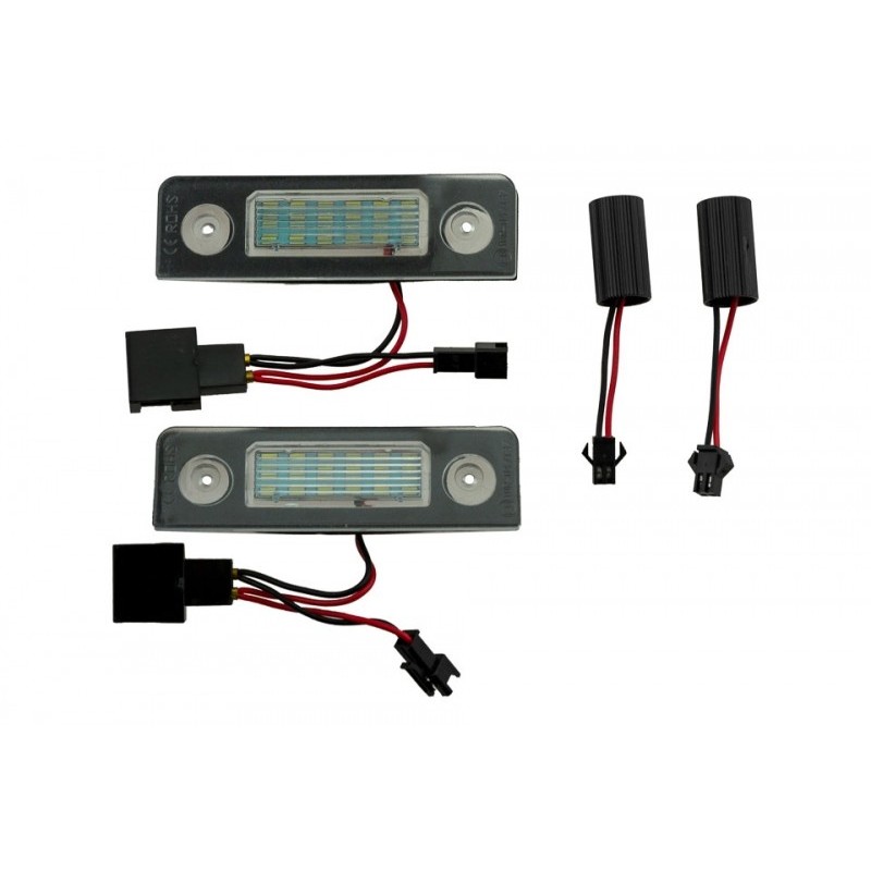 Lampa numar LED, Skoda Octavia 2 Fl 2008-, Roomster 2006-, Can-Bus, Led, ELP-SK-001