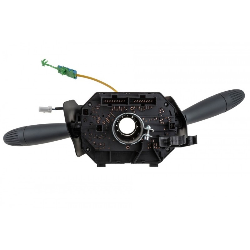 Comutator coloana directie Fiat Panda 2003-, fara computer bord, stergere-spalare parbriz luneta, interval stergere, fara claxon, semnalizare, aprindere lumini, ptr. vehicule fara senzor unghi directie, cu spirala de Airbag, 33 pini,