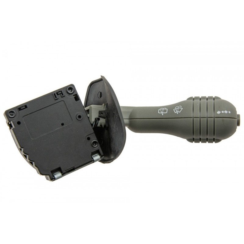Comutator coloana directie Renault Twingo 1993-, cu computer bord, spalator si stergatoare parbriz si luneta, Gri, 7701046628