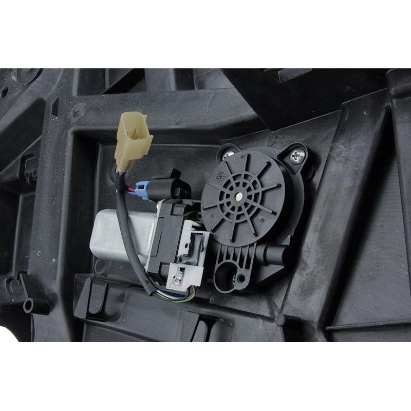 Macara geam Jeep Liberty 2008-, Fata Dreapta, Cu motor, cu panou, 68004818AA