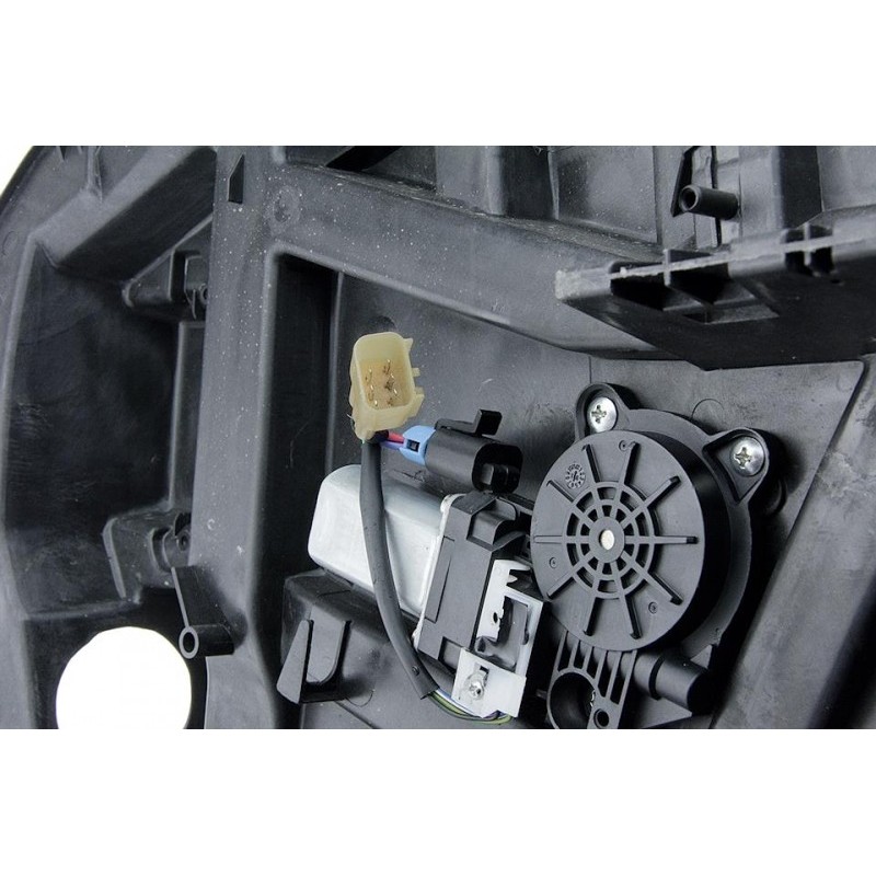 Macara geam Jeep Liberty 2008-, Fata Dreapta, Cu motor, cu panou, 68004818AA